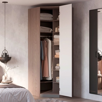 Шкаф угловой A218