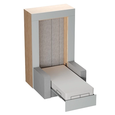 Шкаф-кровать трансформер L950-60.90, 90x200