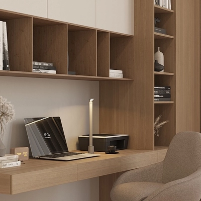 Кабинет с навесным столом №8