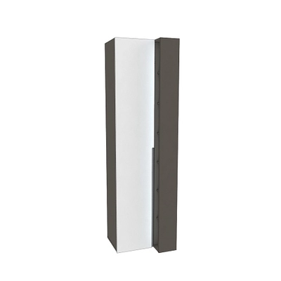 Шкаф переходный с подсветкой, фасады в эмали LE232 L/R