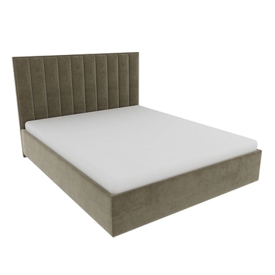 Кровать двуспальная мягкая ЛИБЕРТИ с подъемным механизмом, 160x200