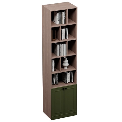 Шкаф книжный для встройки столешницы в эмали A2228.44