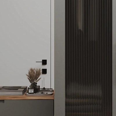 Лацио прихожая фрезерованные фасады в эмали 34