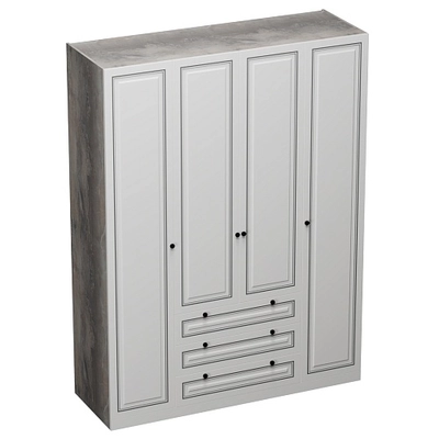 Шкаф четырехдверный для одежды A205-1.60