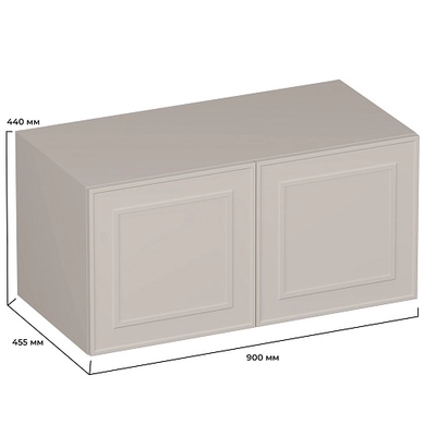 Антресоль на двухдверный шкаф глубиной 455 мм А490.44