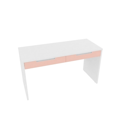 Cтол письменный прямой, фасады в эмали LE718