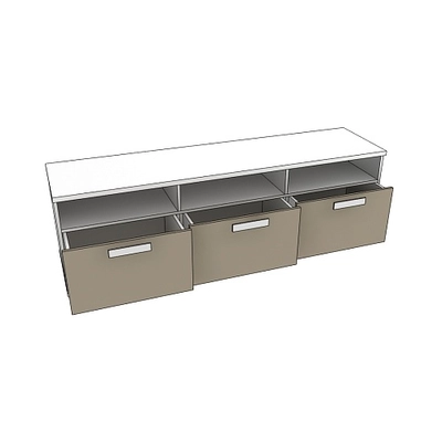 Тумба TV 3 ящ. E508