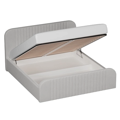 Кровать двуспальная мягкая МАЛЬТА с подъемным механизмом, 180x200