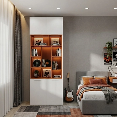 Шкаф книжный LG223.1