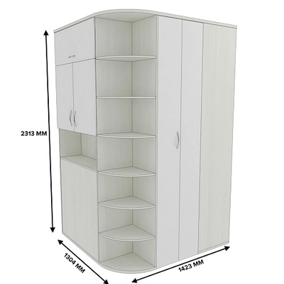 Шкаф — гардеробная P205 L/R