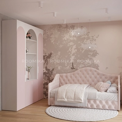 Лацио детская фрезерованные фасады в эмали 77