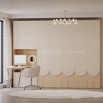 Шкаф для одежды и книг L251.44-3 L/R
