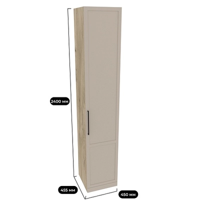 Шкаф одноверный для одежды  с перемычкой A220.44-1P