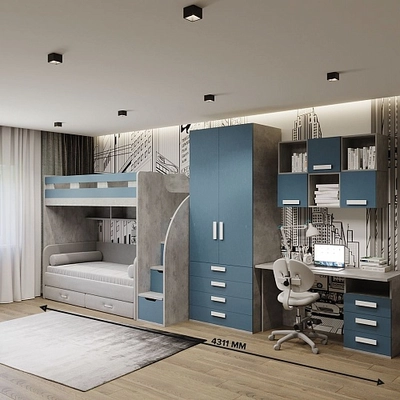 Левел детская 43