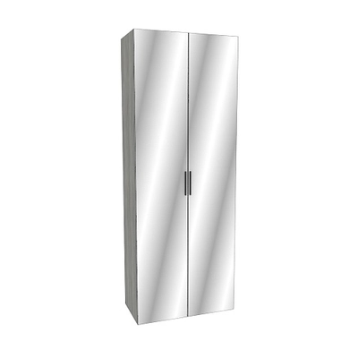 Шкаф двустворчатый с зеркалом LG-210.44-4Z