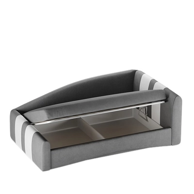 Кровать мягкая с ящиком для белья ТОКИО, 120x200