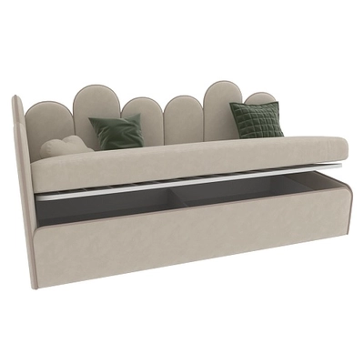 Мягкая кровать-диван КИПРОС с подъемным механизмом, 90x190