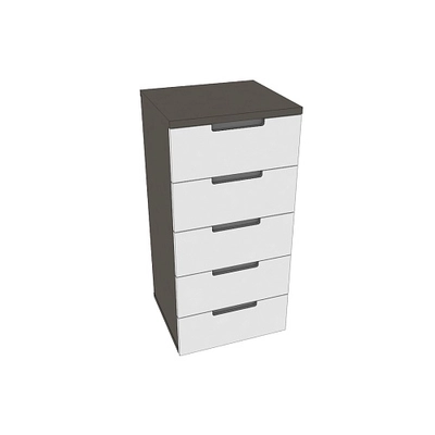 Комод, фасады в эмали LE705