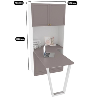 Cтол-шкаф A402 L/R