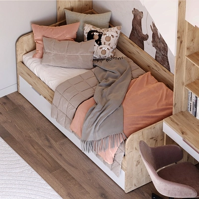 Кровать односпальная LG913.90, 90x190