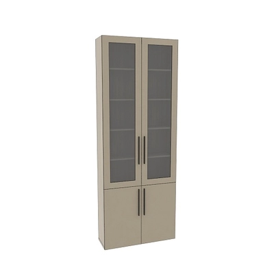 Шкаф книжный со стеклом L240