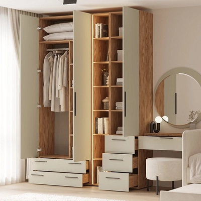 Шкаф однодверный с ящиками L223