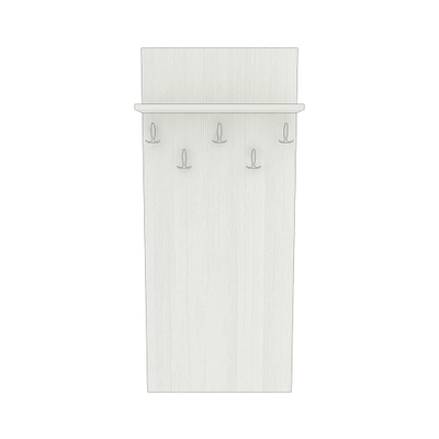 Вешалка настенная с полкой P175