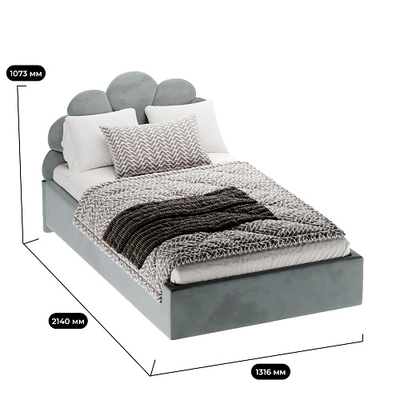 Кровать мягкая ДЕННИ с подъемным механизмом, 120x200