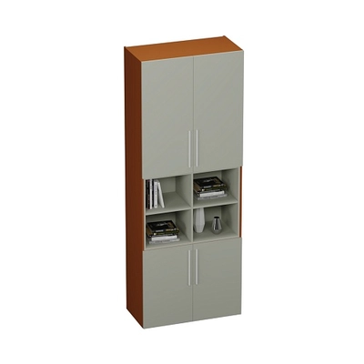 Шкаф книжный с нишей L216