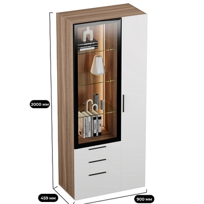 Шкаф с подсветкой R253