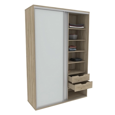 Шкаф-купе U160 тип 1 МДФ/зеркало