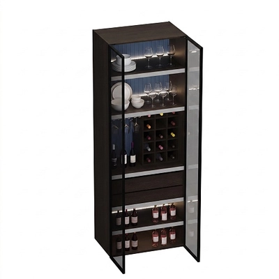 Шкаф напольный со стеклом с подсветкой T252.90.200-G