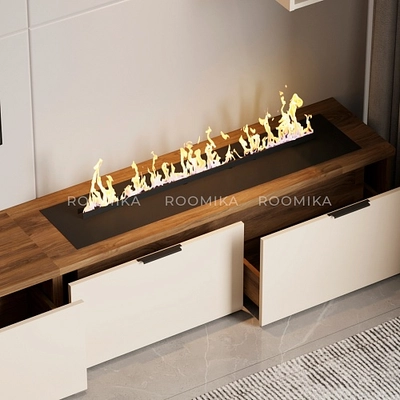 Лацио гостиная с электрокамином 24