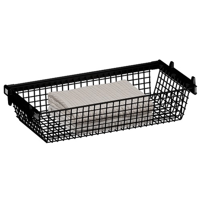 BELLE Корзина для белья 900 мм, цвет черный, BE90BABL