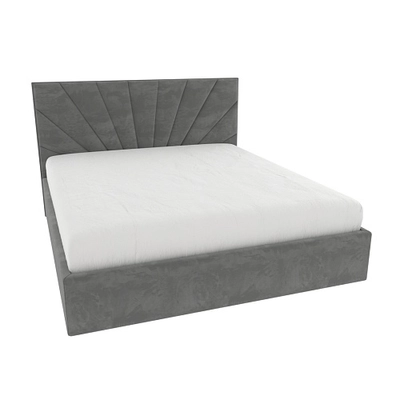 Кровать двуспальная мягкая САНРАЙС с подъемным механизмом, 180x200