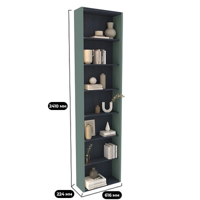 Стеллаж завершающий L231.60