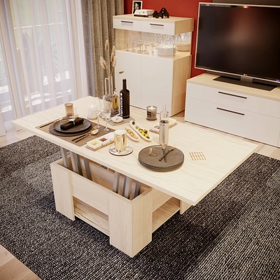 Стол-трансформер журнальный/обеденный L-800