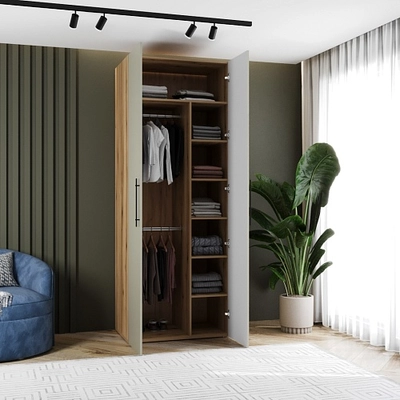 Шкаф двустворчатый LG-210.60-4