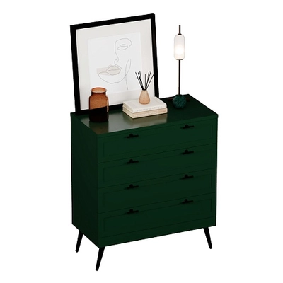 Комод с ящиками с эмалевой столешницей и боковинами A704.45ESB