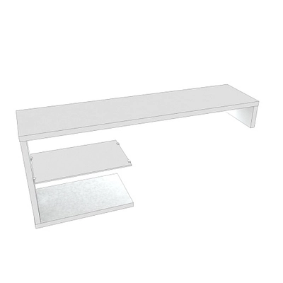 Приставка L112 к тумбе L501, L503, L505 с подсветкой L/R