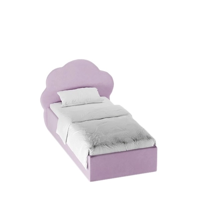 Кровать односпальная мягкая ОБЛАКО с подъемным механизмом, 90x190