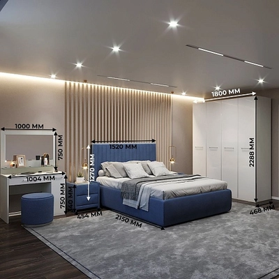 Кубо мдф спальня 2