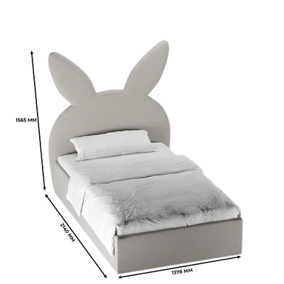 Кровать мягкая БАННИ с подъемным механизмом, 120x200