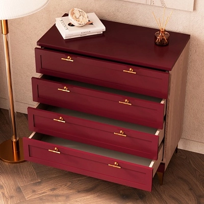 Комод с ящиками с эмалевой столешницей A704.45ES