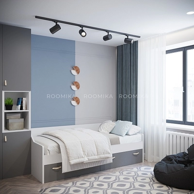 Кровать односпальная L902.200, 90x200