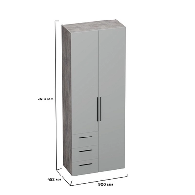 Шкаф комбинированный L215 L/R