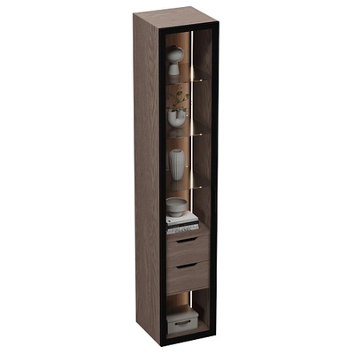 Шкаф со встроенными ящиками с подсветкой R221.1