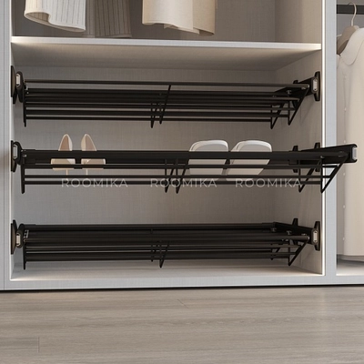 BELLE Корзина для обуви, 900 мм цвет черный, BE90SHBL