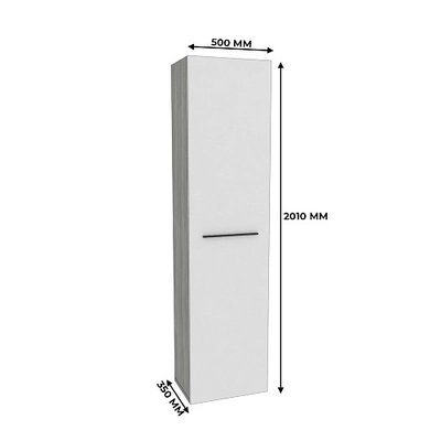 Шкаф 1 дверный напольный LG-220