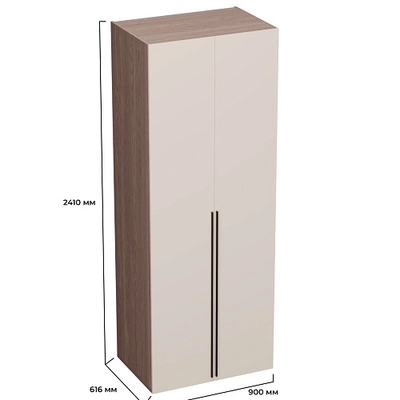 Шкаф двустворчатый L210.60-2